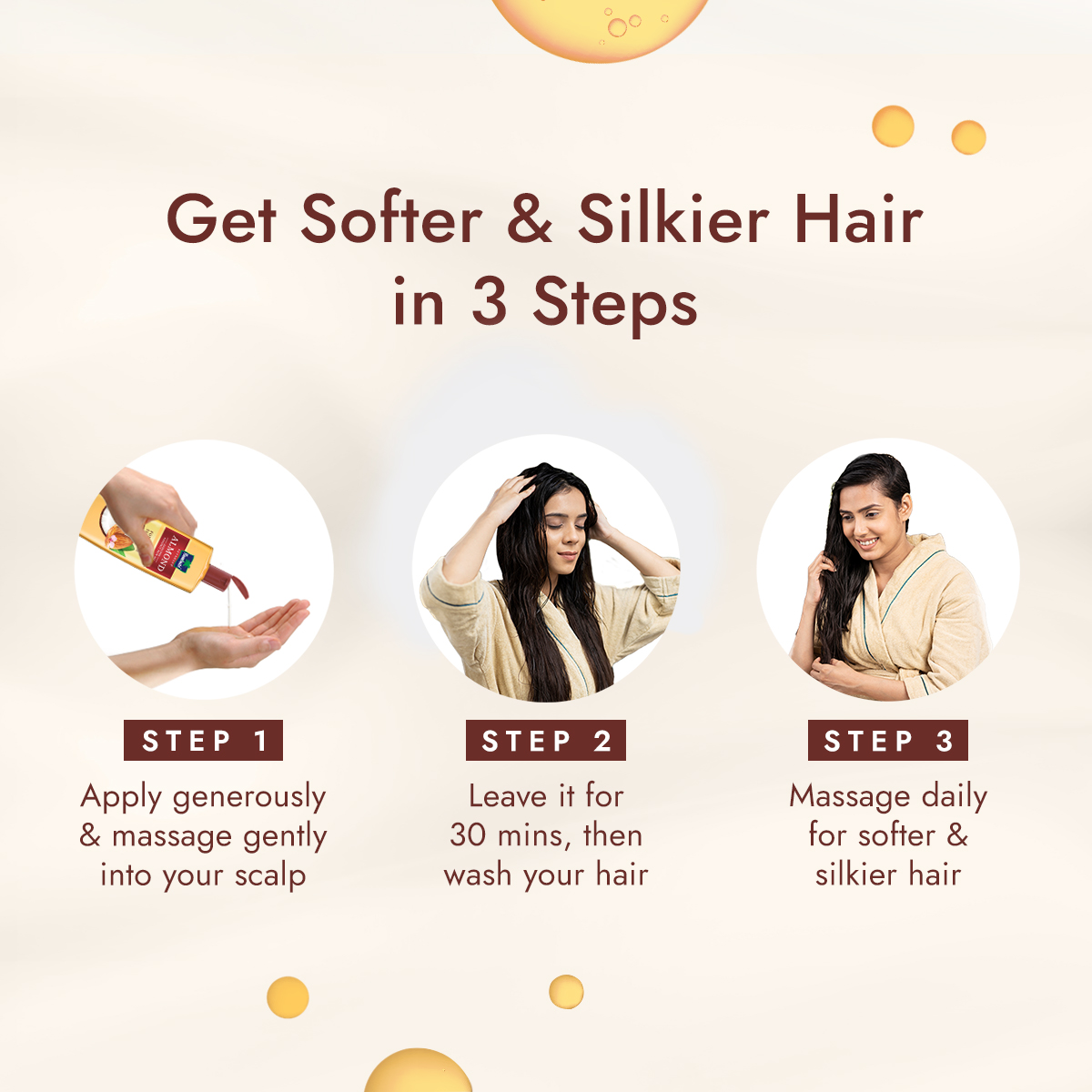 How to Apply Parachute Advansed Aloevera Hair Oil