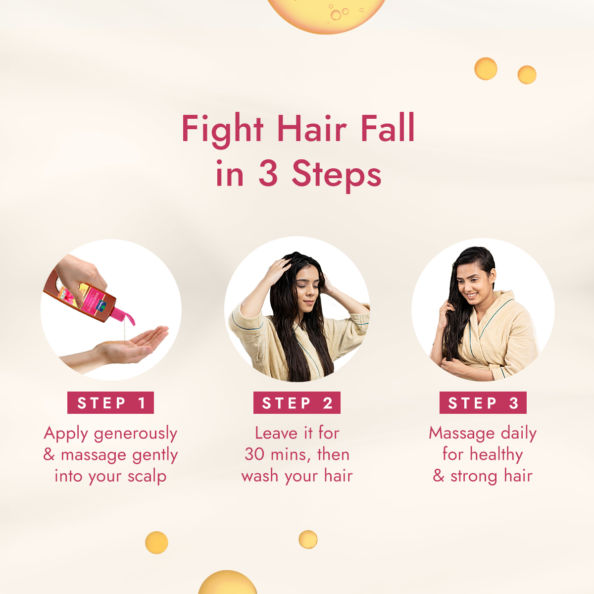 How to Apply Parachute Advansed Aloevera Hair Oil