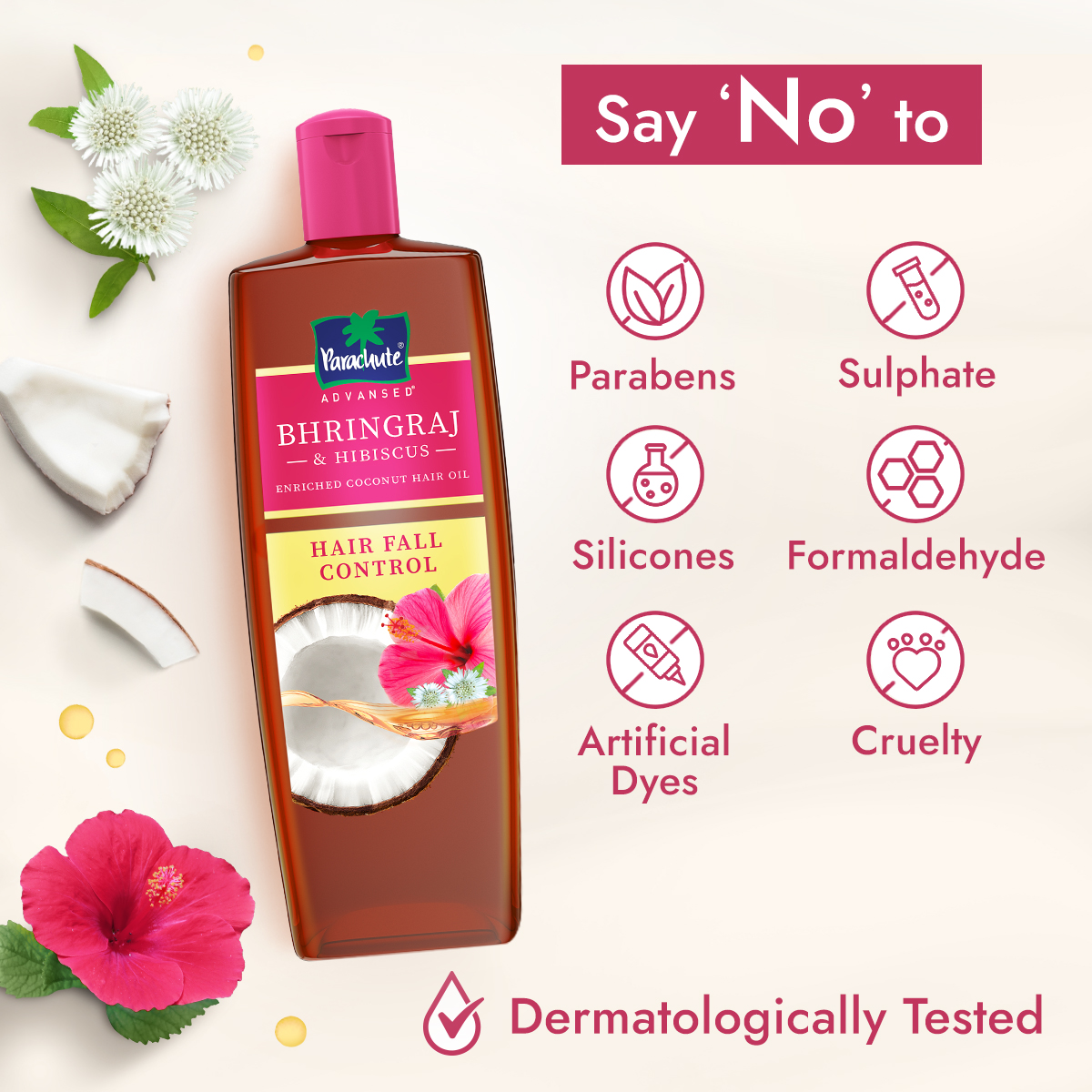 How to Apply Parachute Advansed Aloevera Hair Oil