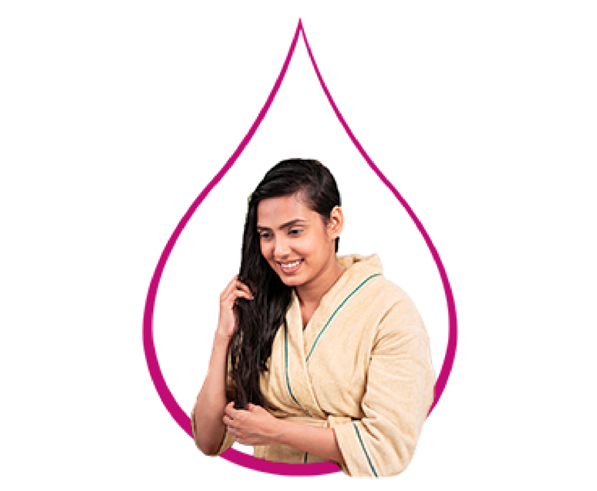 Bhringraj Oil Usage Image