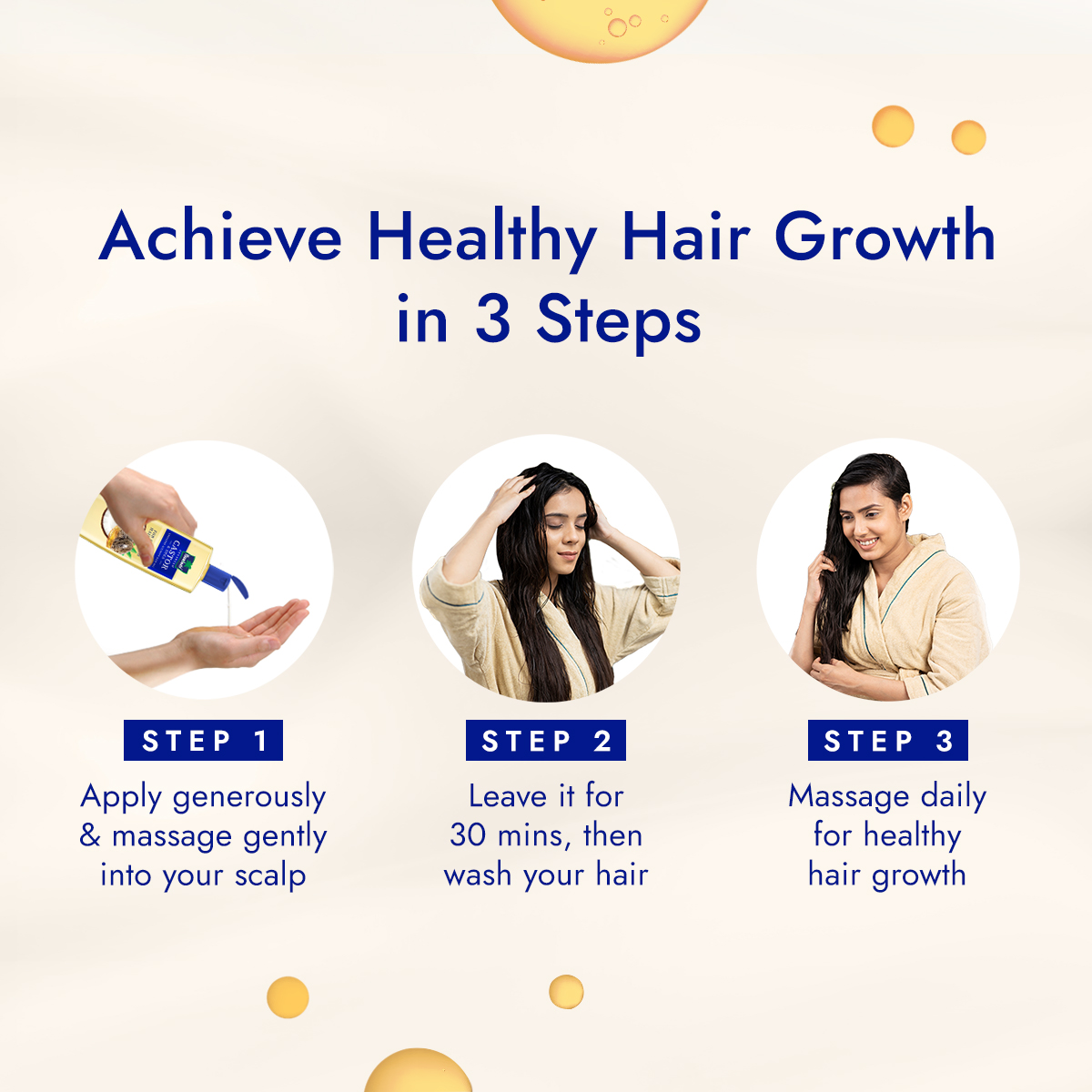 How to Apply Parachute Advansed Aloevera Hair Oil