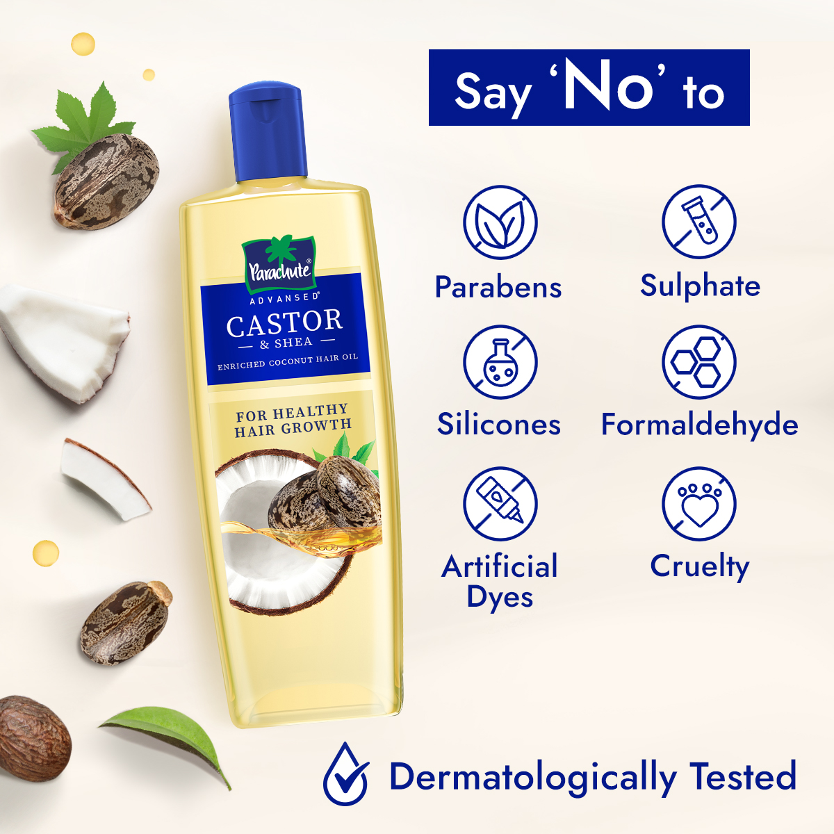 How to Apply Parachute Advansed Aloevera Hair Oil