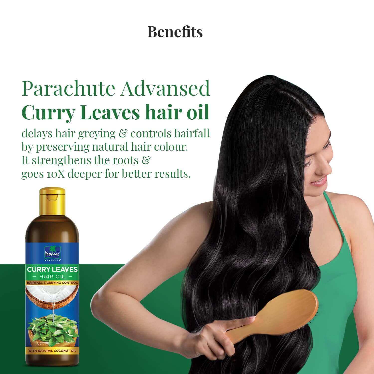 Parachute Advansed Curry Leaves Hair Oil Benefits