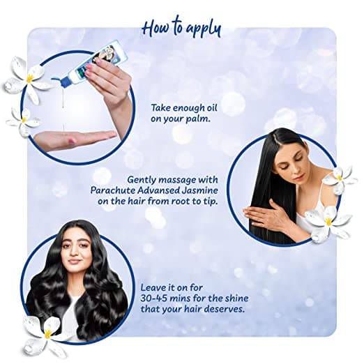 How to Apply Parachute Advansed Jasmine Hair Oil